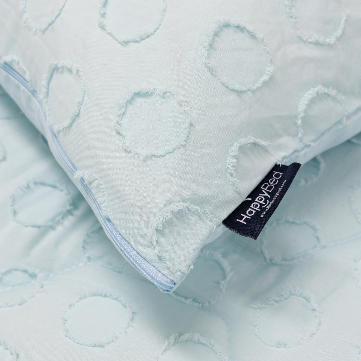 Kussenslopen | Tufted | Ice Blue | Set van 2