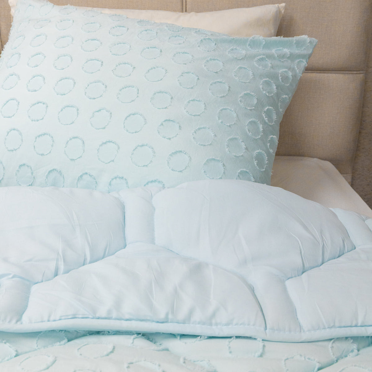 Kussenslopen | Tufted | Ice Blue | Set van 2