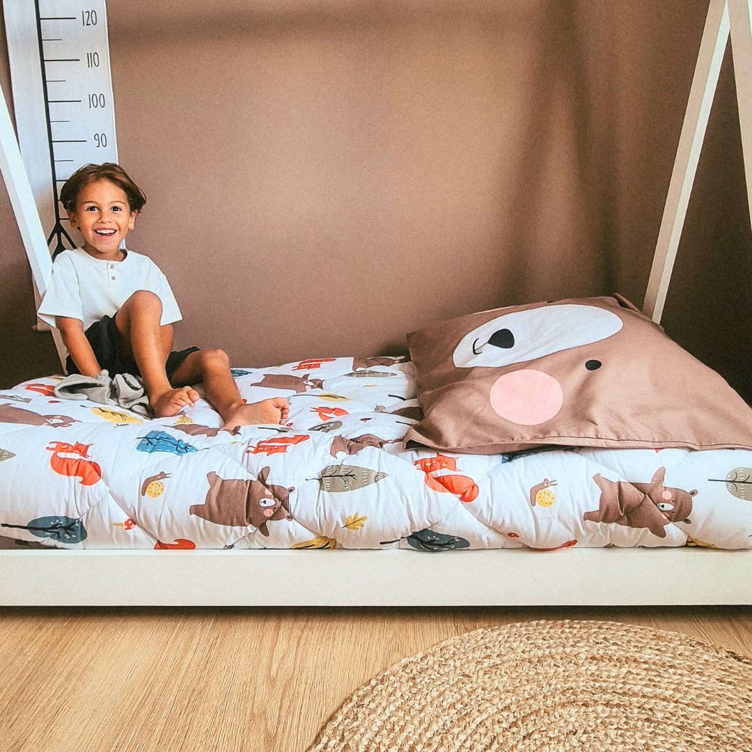 Kids Kussensloop | Bobby Bear