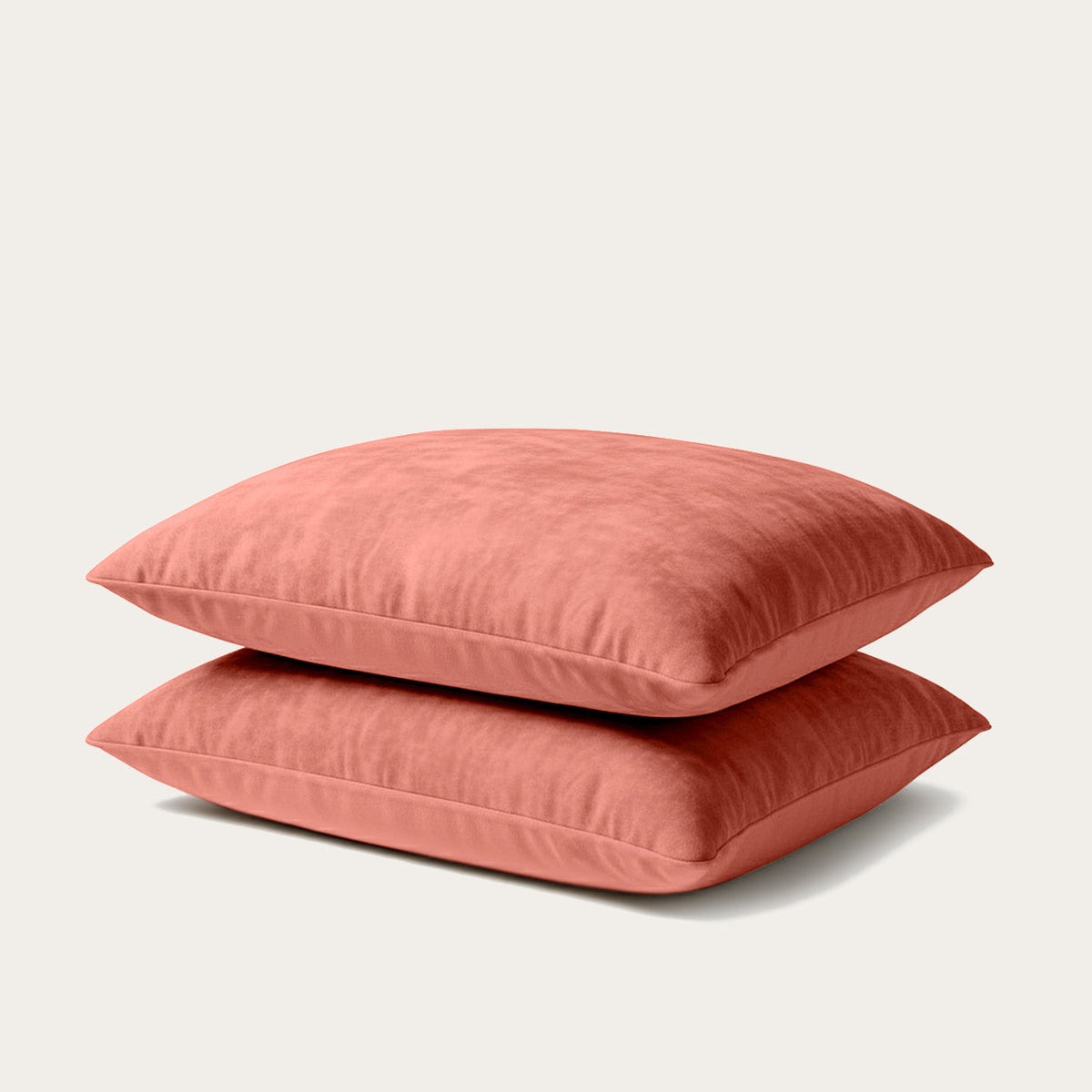 Kussenslopen | Teddy Velvet | Old Pink | Set van 2