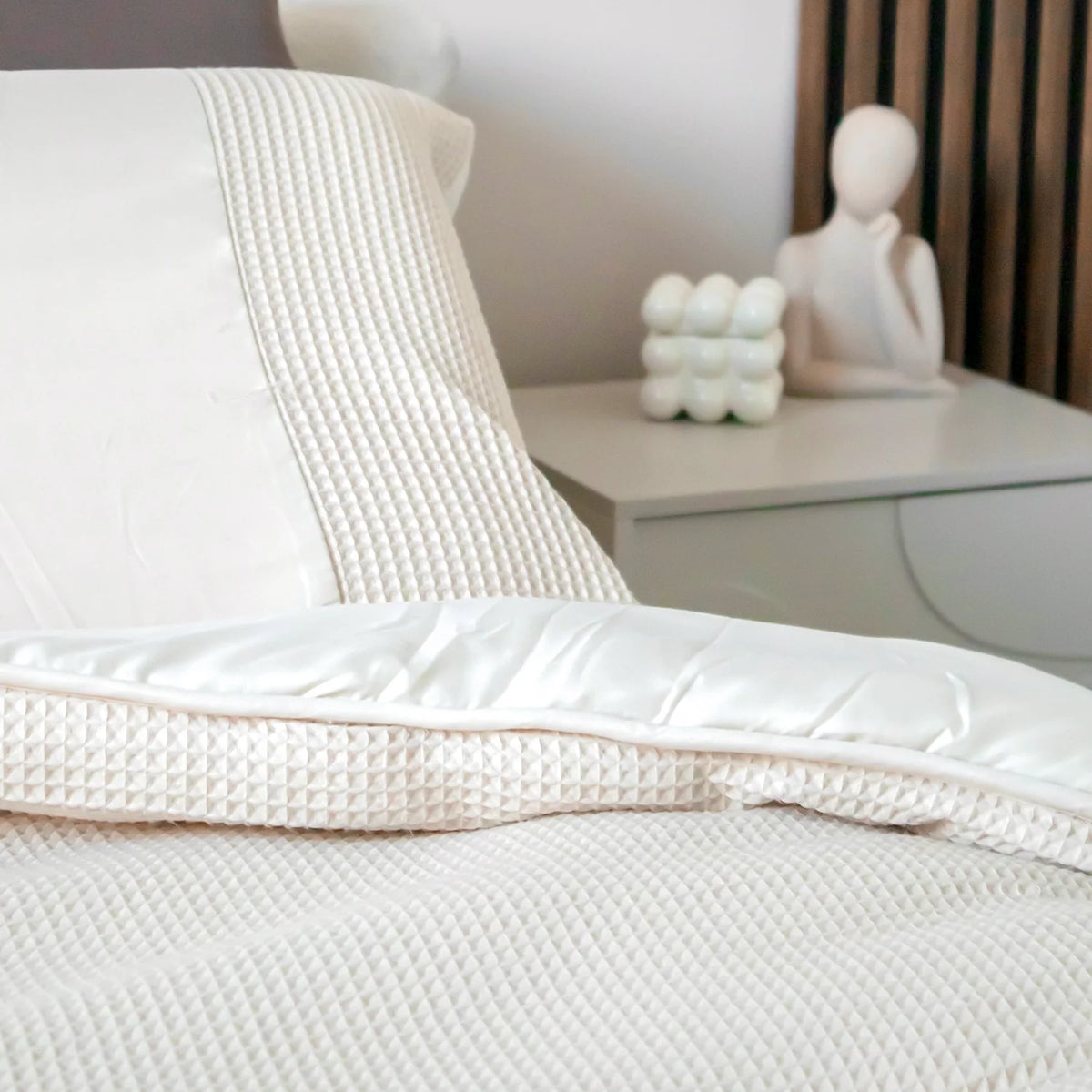 Wasbaar All Season Dekbed | Wafel | Sand